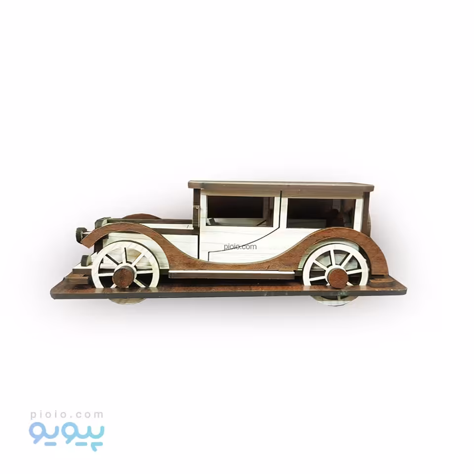 ماکت چوبی ماشین کلاسیک