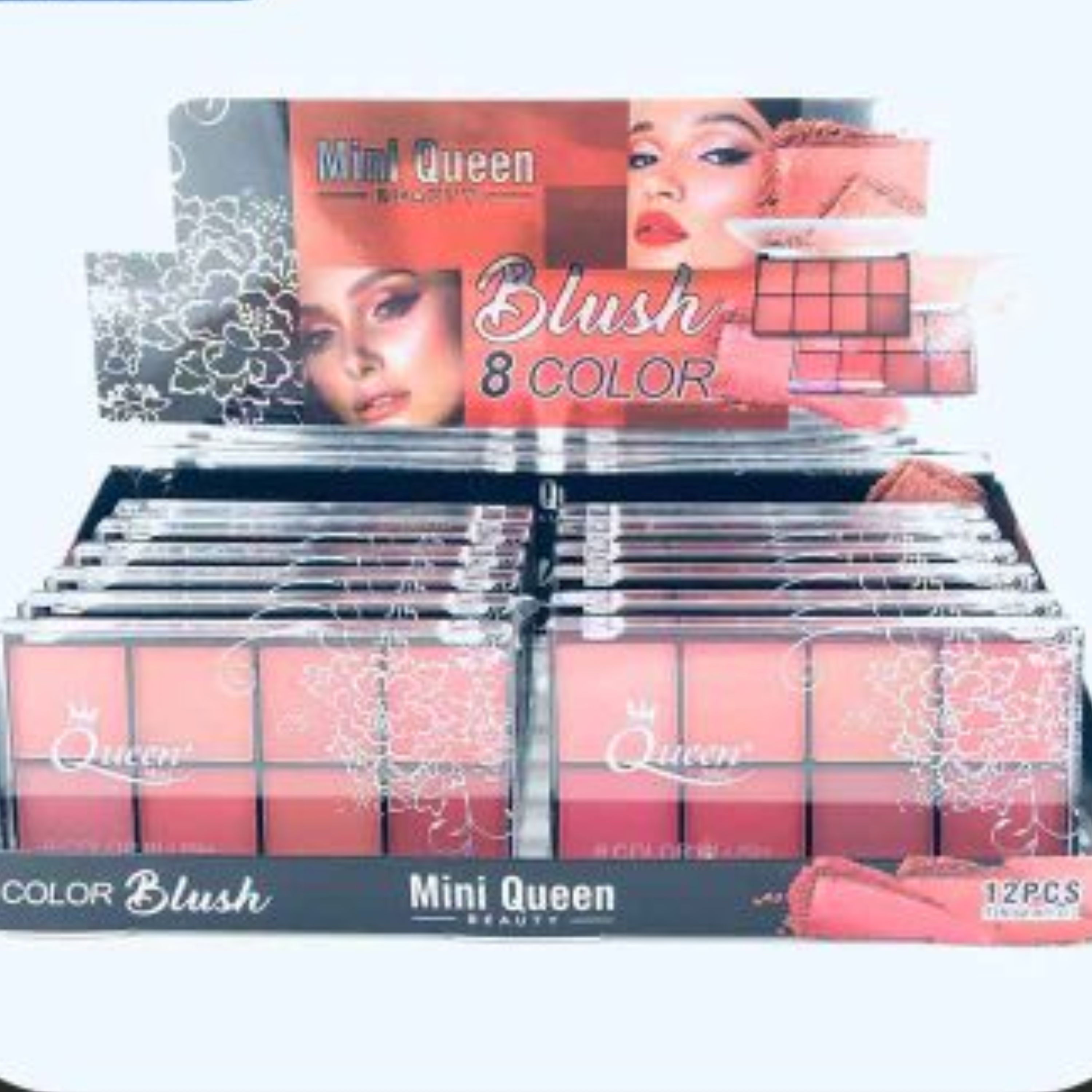 پالت رژگونه 8 رنگ مینی کویین کد mr1012