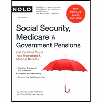 کتاب زبان اصلی Social Security Medicare  Government Pensions انتشارات Nolo