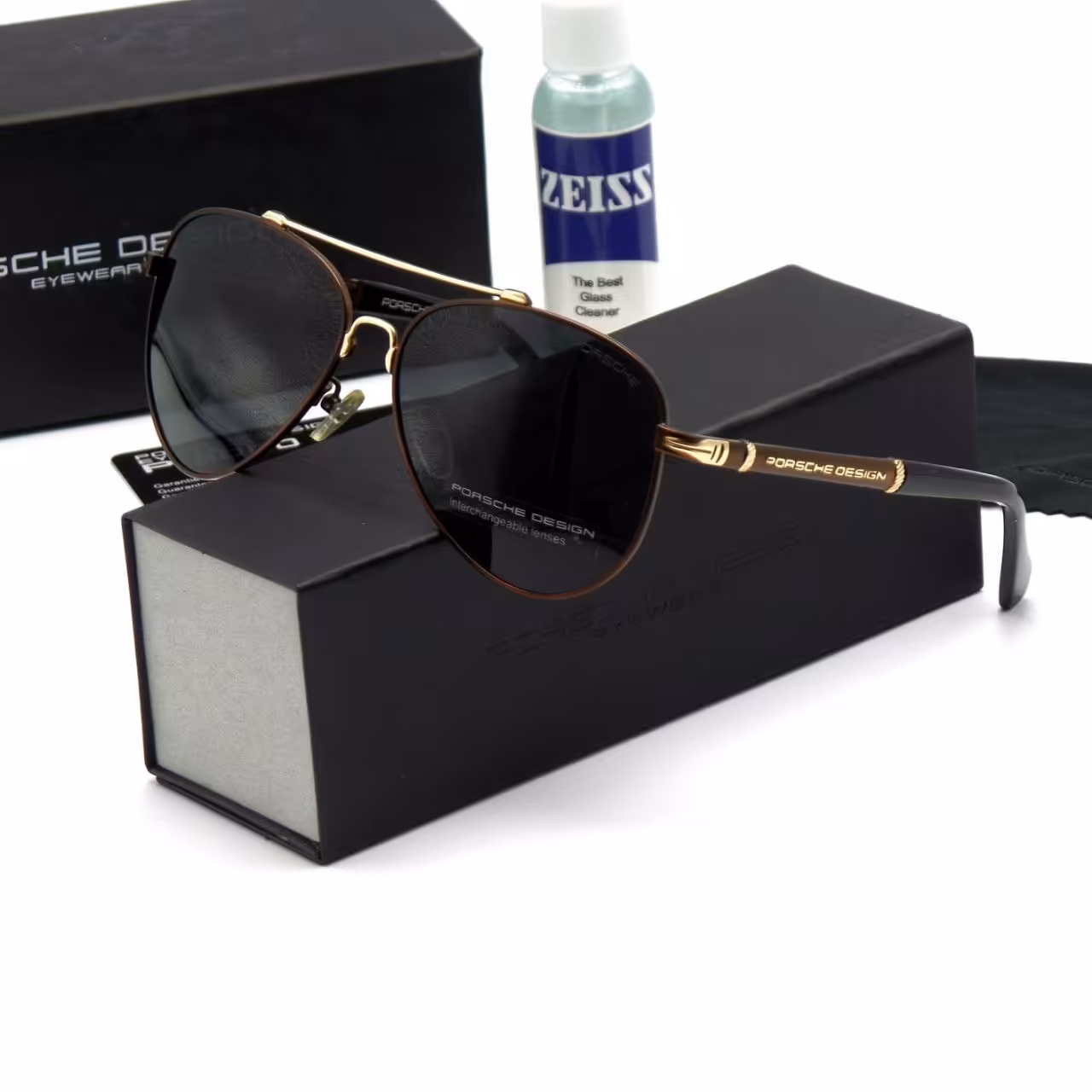 عینک آفتابی مردانه پورشه دیزاین خلبانی Porsche Design UV400