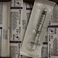 سرنگ انسولین شیشه ای لوئرلاک بی دی BD یک واحدی (هرعدد)