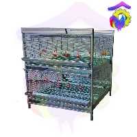 قفس دوطبقه جوجه یکروزه یک در یکمتر ،پسکرایه