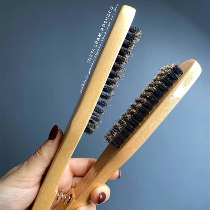 برس کراتین چوبی