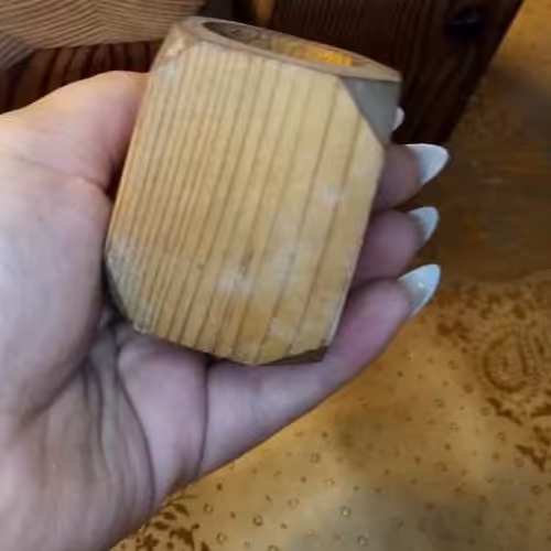 جاشمعی چوبی ترمو کوچیک