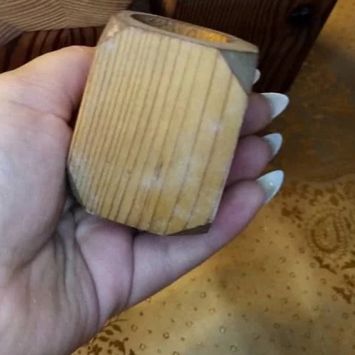 جاشمعی چوبی ترمو کوچیک