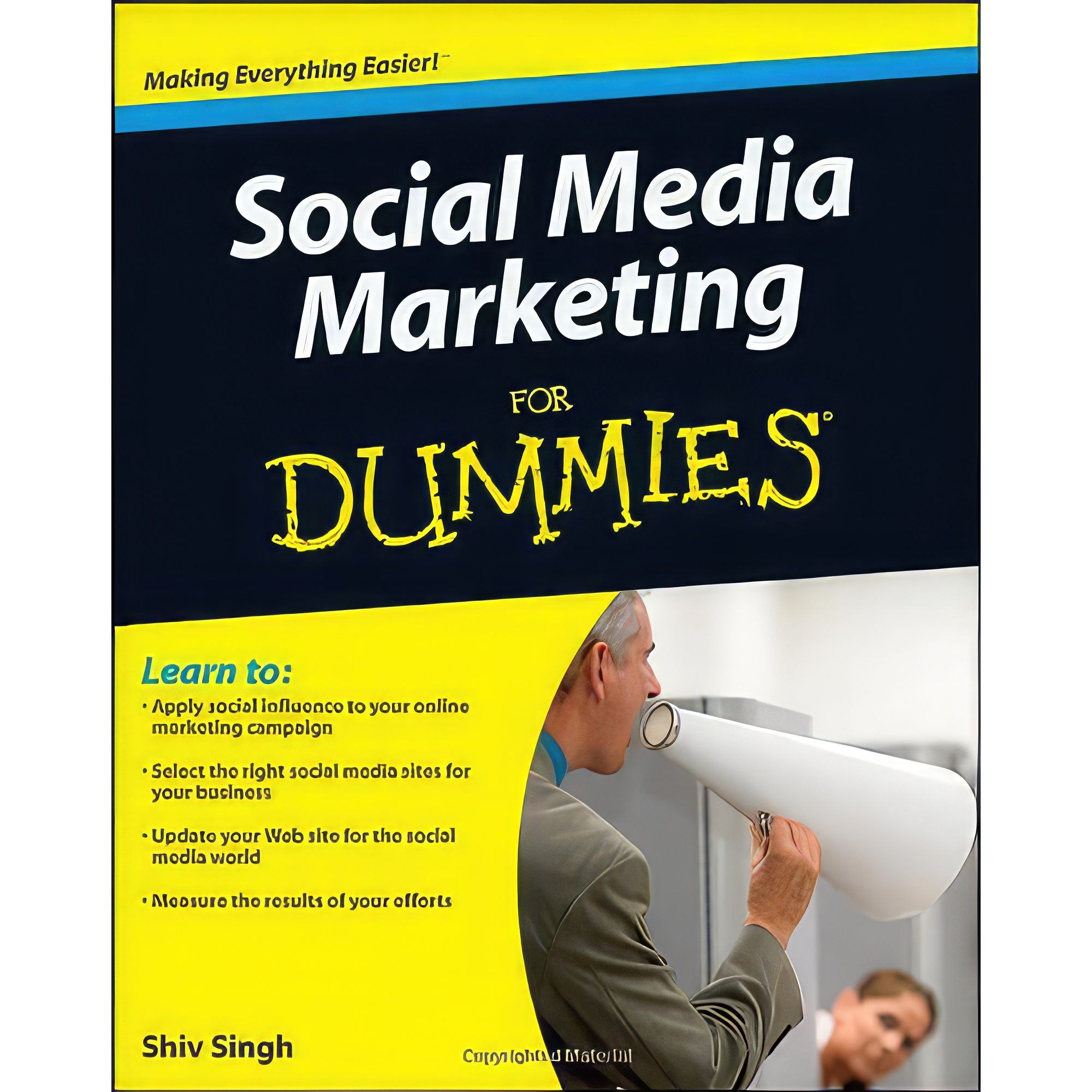 کتاب زبان اصلی Social Media Marketing For Dummies اثر Shiv Singh