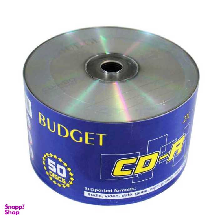 سی دی خام باجت مدل R80 بسته 50 عددی