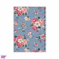 دفتر مشق 100 برگ بامبیلیپ طرح گل گلی کد 3464488