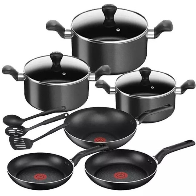 سرویس قابلمه 12 پارچه تفال مدل سوپر کوک Tefal Super Cook