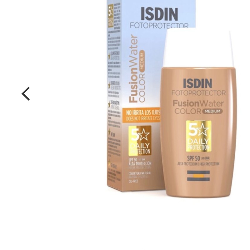 ضد آفتاب فیوژن واتر SPF50 رنگی ایزدین

