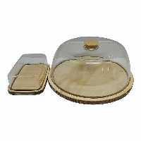 کیک خوری کد MD1297 به همراه ظرف کره