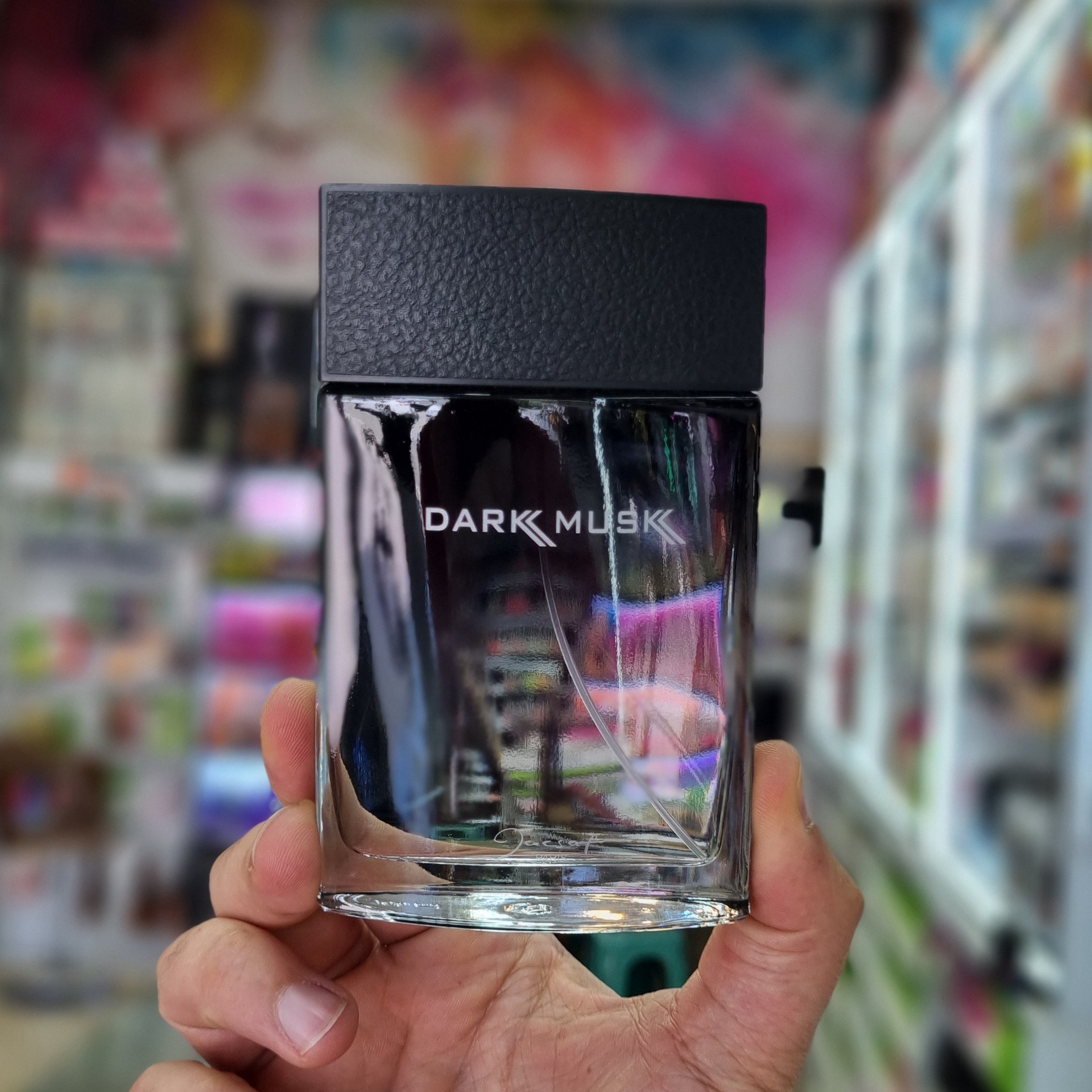 ادکلن دارک ماسک DARK MUSK ژکساف حجم 100 میل مردانه ادوپرفیوم