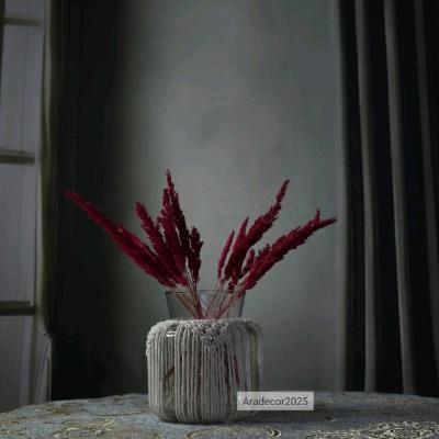 گلدان مکرومه