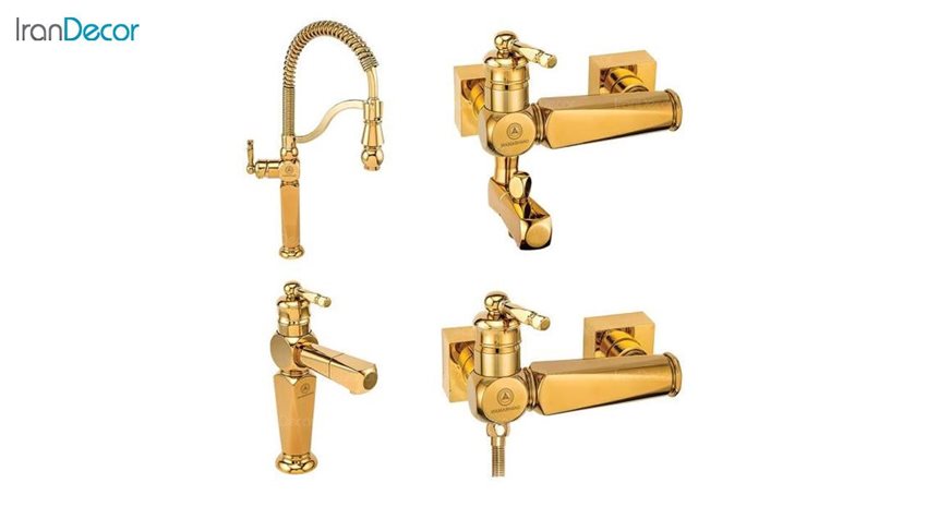 ست شیرآلات اهرمی قهرمان مدل ارس