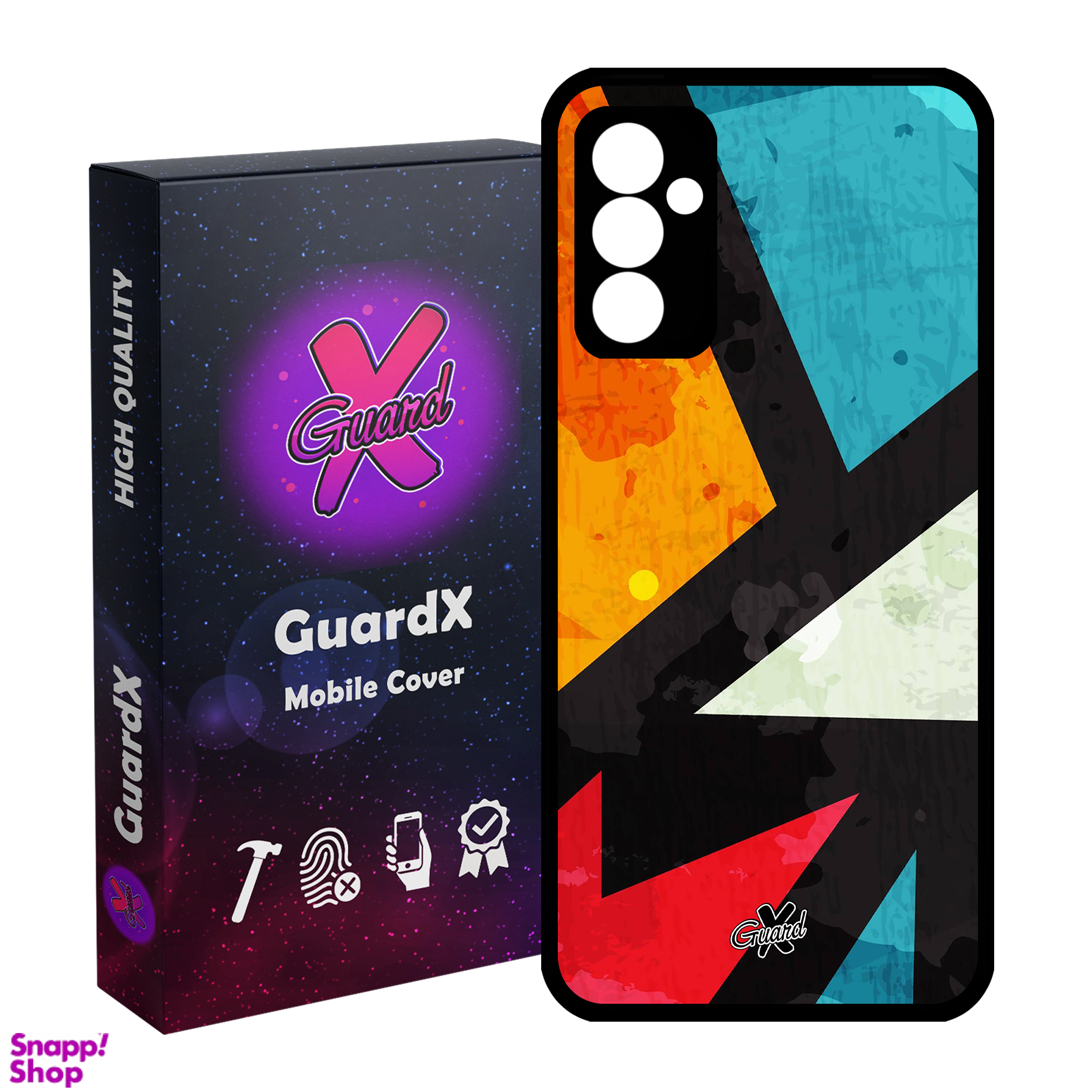 کاور گارد ایکس طرح Colors مدل Glass10176 مناسب برای گوشی موبایل سامسونگ Galaxy A54 / A54 5G