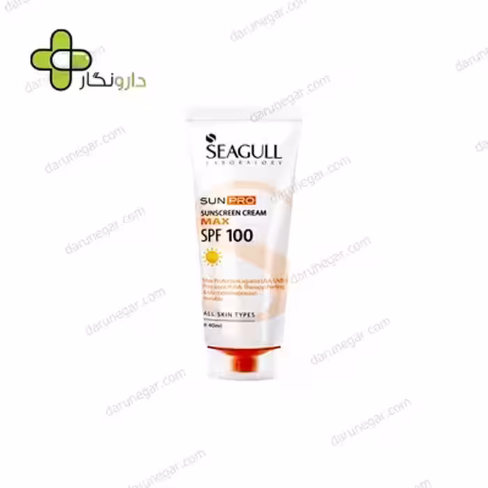 کرم ضد آفتاب SPF100 سی گل مناسب برای انواع پوست
