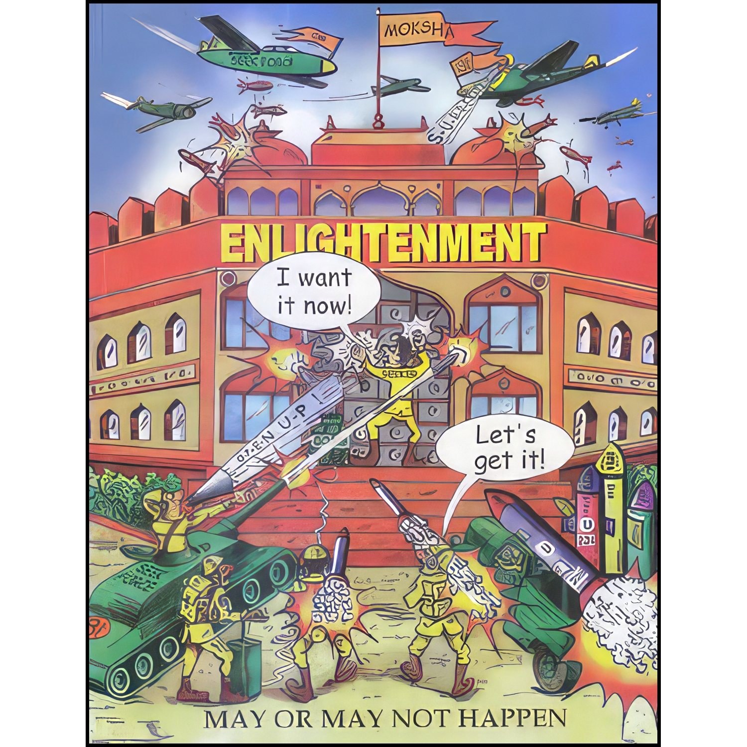 کتاب زبان اصلی Enlightenment May or May Not Happen اثر Madhukar Thompson