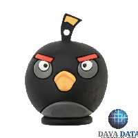 فلش مموری فانتزی دایا دیتا انگری بردز بمب مدلPC1043-11 ظرفیت64GB-USB3 رنگ مشکی