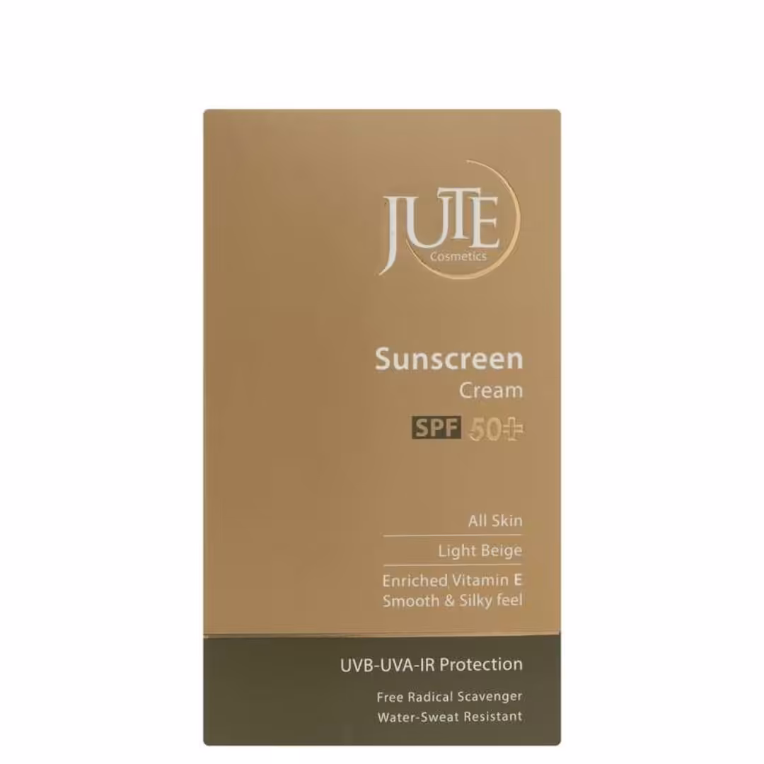 ضدآفتاب انواع پوست ژوت spf50 (رنگ روشن)