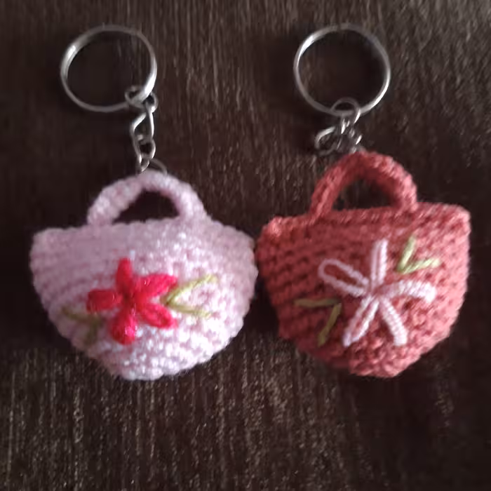 جاکلیدی بافت طرح کیف (تک)