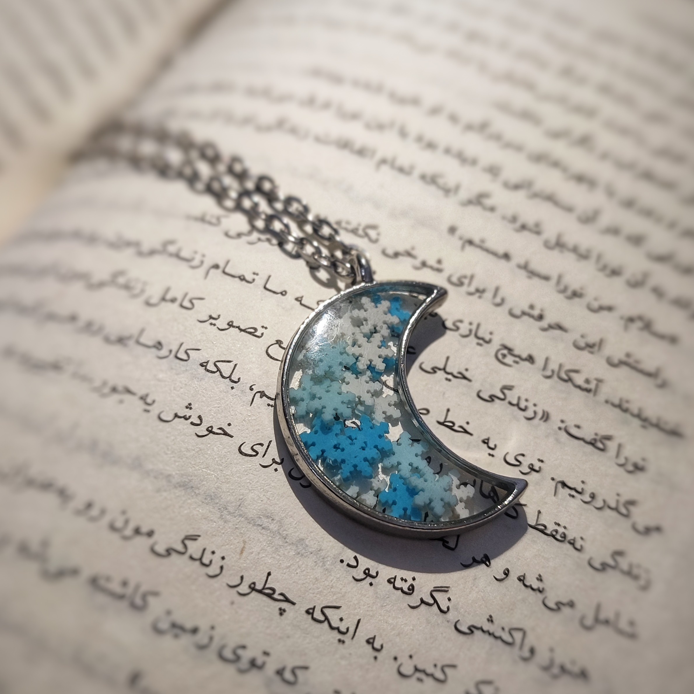 گردنبند رزینی استیل ضد حساسیت