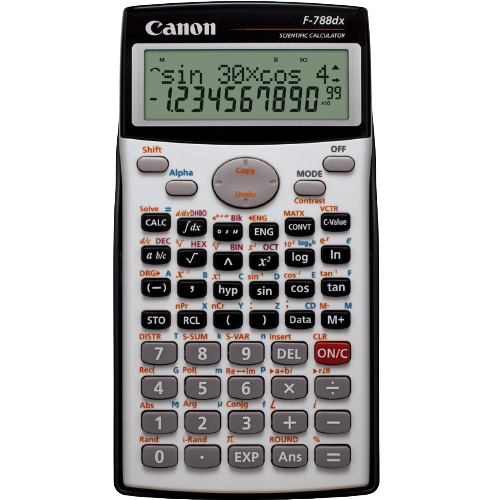 ماشین حساب F_788dx مهندسی Canon