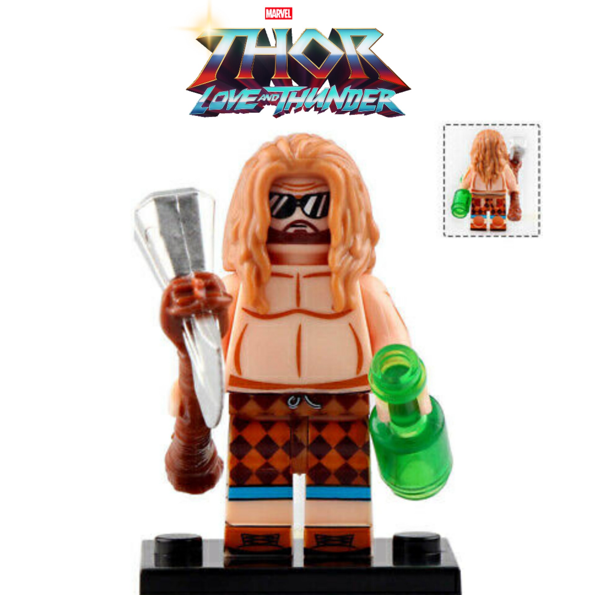 لگو کمیاب ثور چاق با تبر 