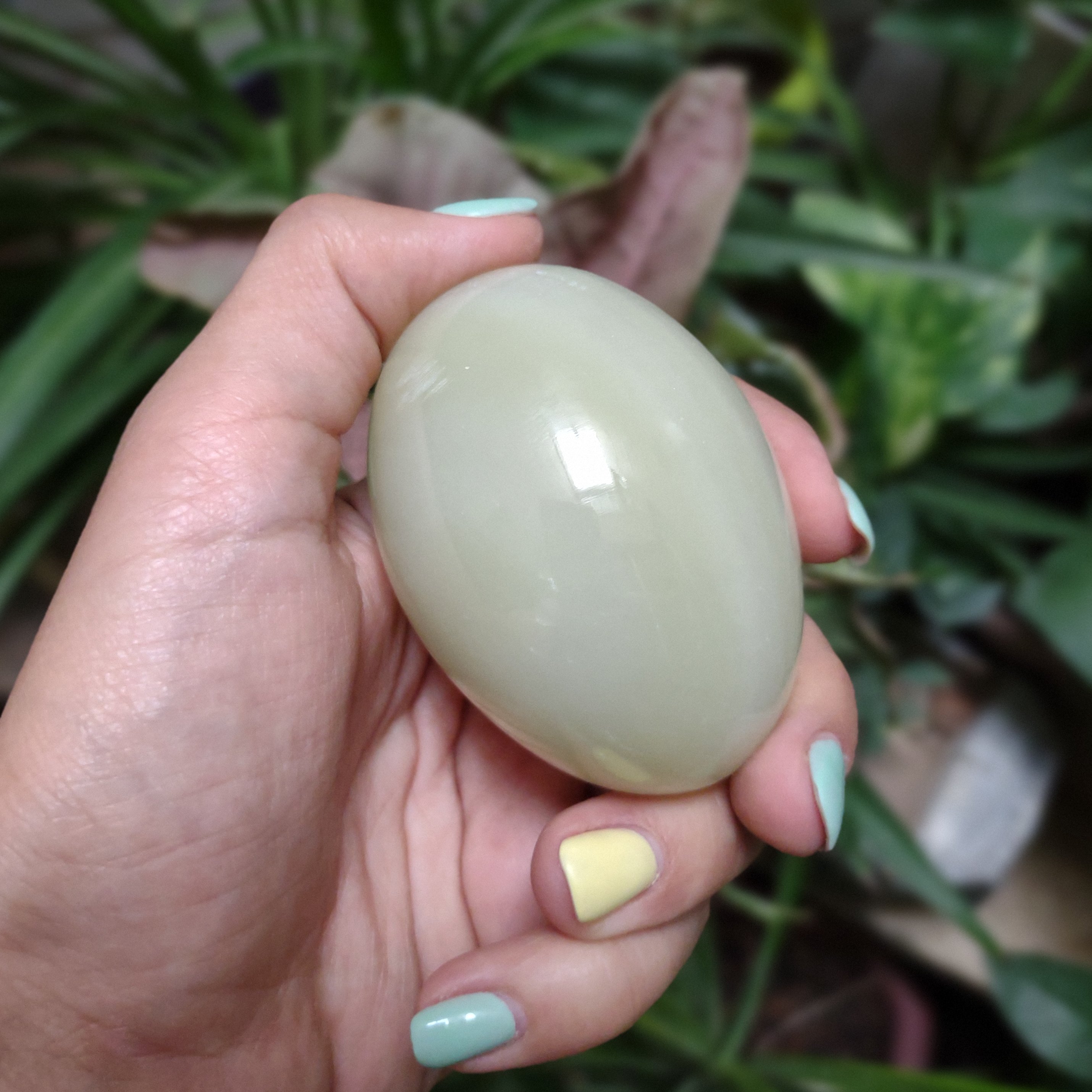 تخم مرغ سنگی مرمر سایز بزرگ