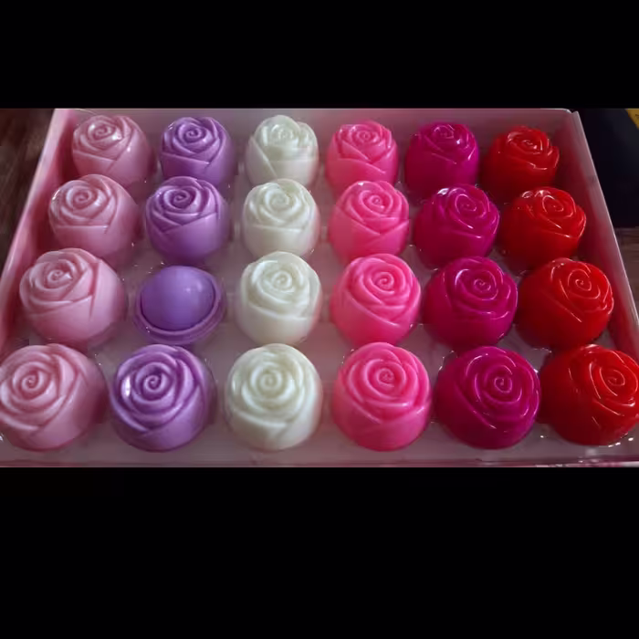 بالم لب طرح گل