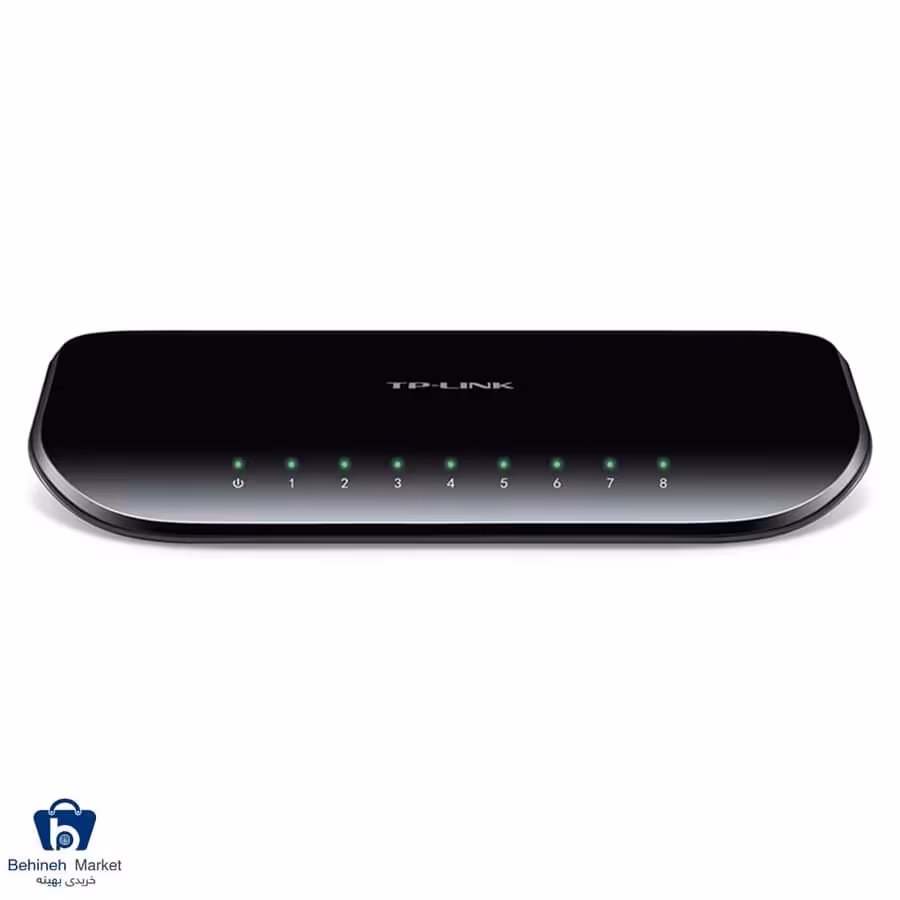 سوییچ 8 پورت گیگابیت و دسکتاپ تی پی-لینک مدل New Design TL-SG1008D