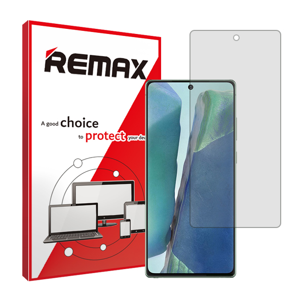 گلس سامسونگ Galaxy Note20 مدل شفاف برند ریمکس کد S