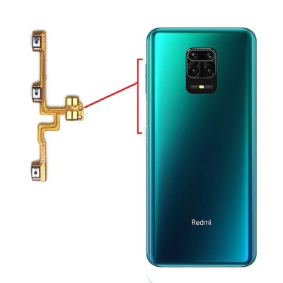 Xiaomi Redmi Note 9s Volume Power Flex Cable