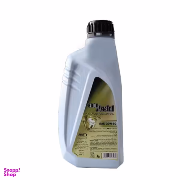 روغن موتور ایرانول مدل 8000 20W-50 حجم 1 لیتر