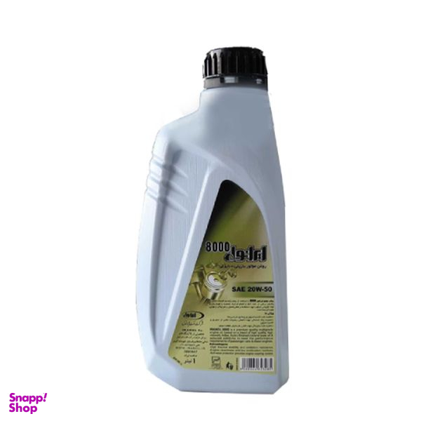 روغن موتور ایرانول مدل 8000 20W-50 حجم 1 لیتر