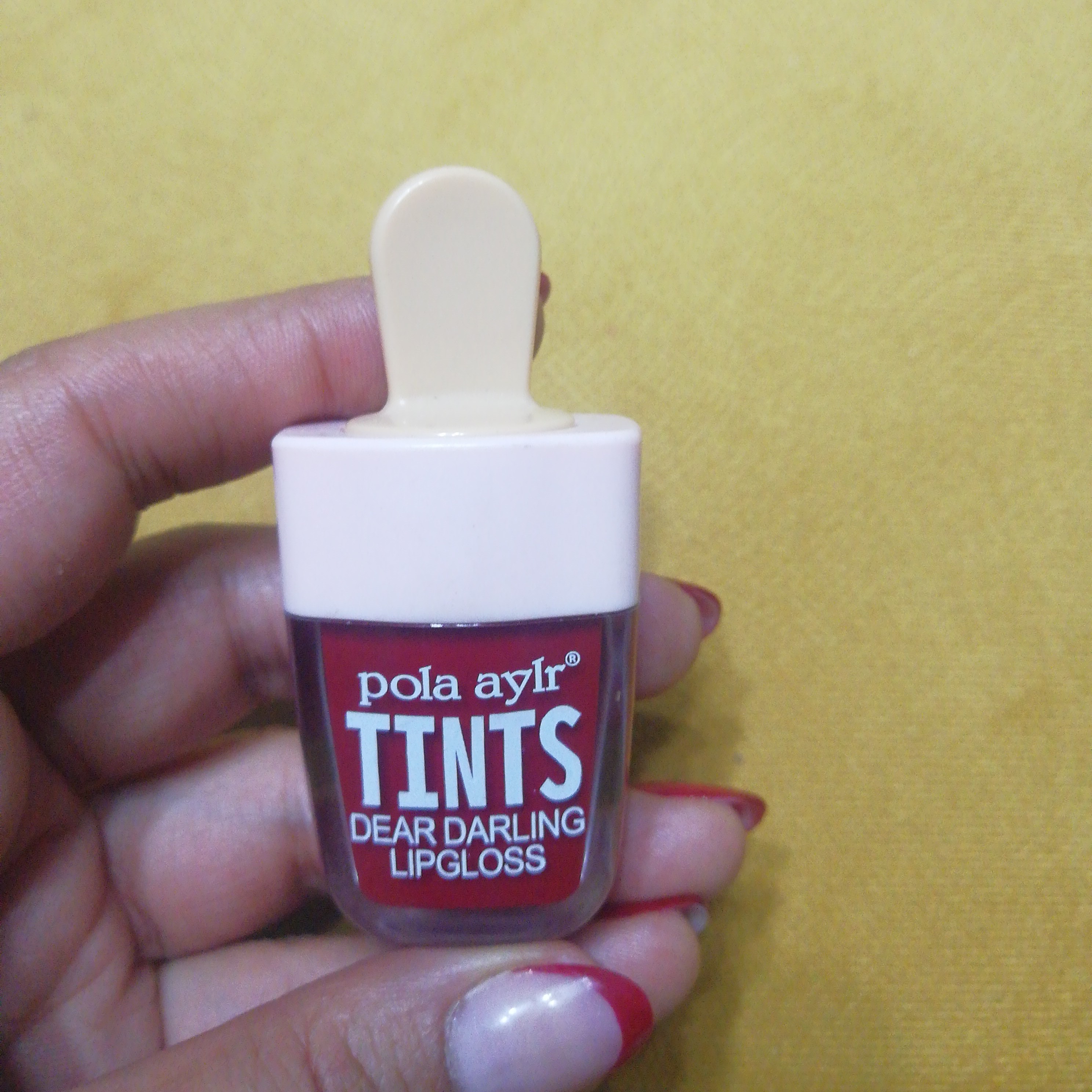 تینت لب بستنی چوبی قرمز  شماره 01