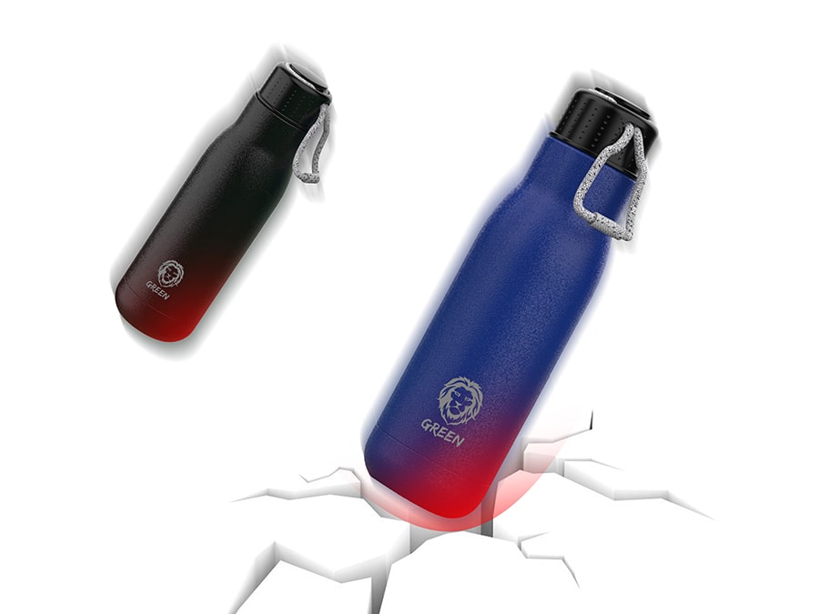 فلاسک 500 میلی لیتر گرین  Green Vacuum Flask Aqua Max 500ml GNVF (آبی)