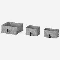 ست سبد پارچه‌ای ایکیا IKEA-SKUBB