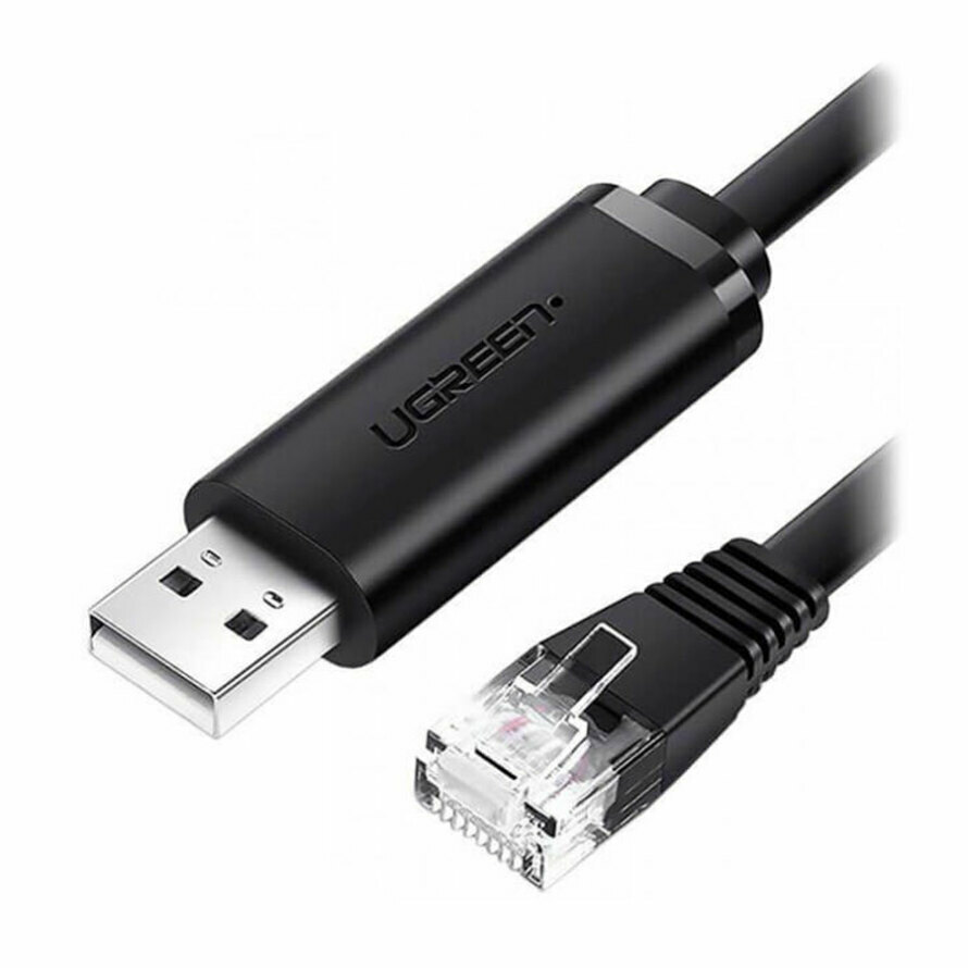 کابل تبدیل USB به RJ45 یوگرین مدل CM204 طول 1.5 متر