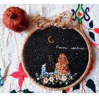 قاب گلدوزی دوستانه 18