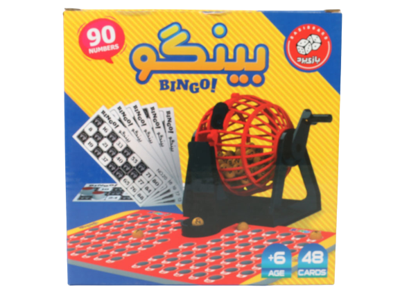 بازی فکری دبرنا مدل گردونه دار (بینگو bingo)