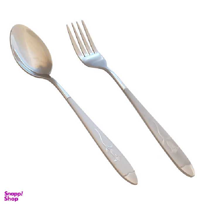 سرویس قاشق چنگال 12 پارچه نیوهوم طرح میخک