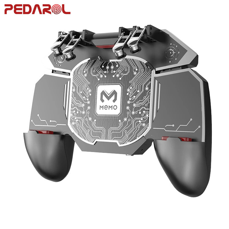 دسته پابجی فن دار شش انگشتی ممو مدل Memo DL88