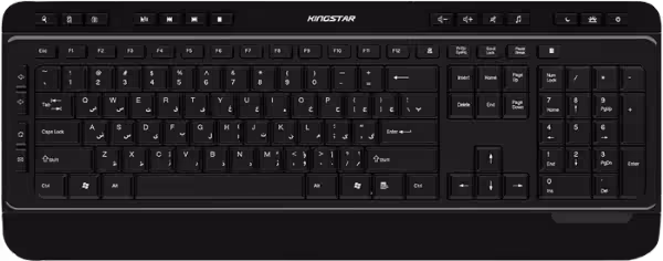 کیبورد بی سیم KINGSTAR مدل KB97W