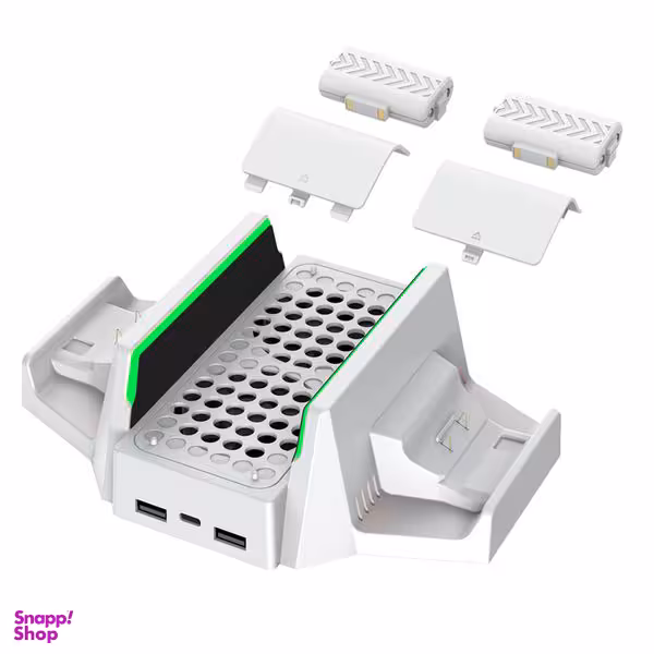 پایه شارژر دسته بازی دابی (Dobe) مدل Tyx-0663 مناسب برای Xbox Sereis S به همراه باطری