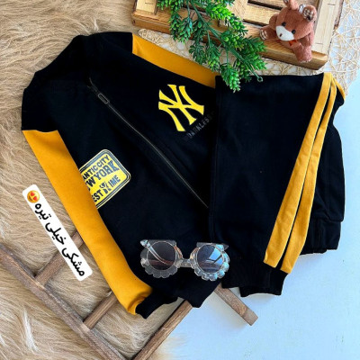 سویشرت شلوار اسپرت طرح مناسب NY مناسب 4 تا 11 سال