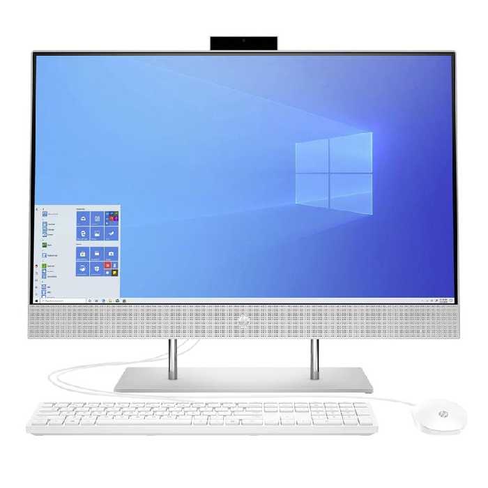 کامپیوتر همه کاره 27 اینچی اچ پی مدل Pavilion 27 DP1000 - A پردازنده Core i7 1165G7 رم 8GB حافظه 500GB SSD گرافیک Intel