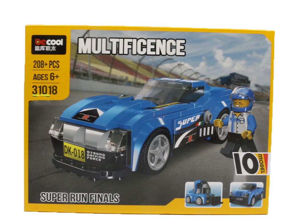 لگو ساختنی ماشین ده مدل شو 208 تکه