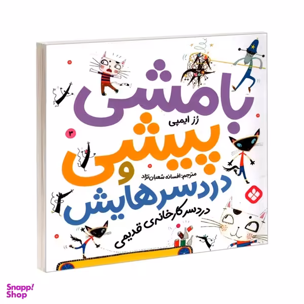 کتاب بامشی پیشی و دردسرهایش 3 دردسر کارخانه ی قدیمی اثر رز ایمپی انتشارات کتاب پنجره
