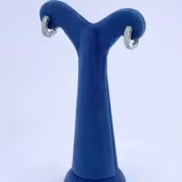 گوشواره نقره پرنس ظریف و شیک باوزن 3.9گرم