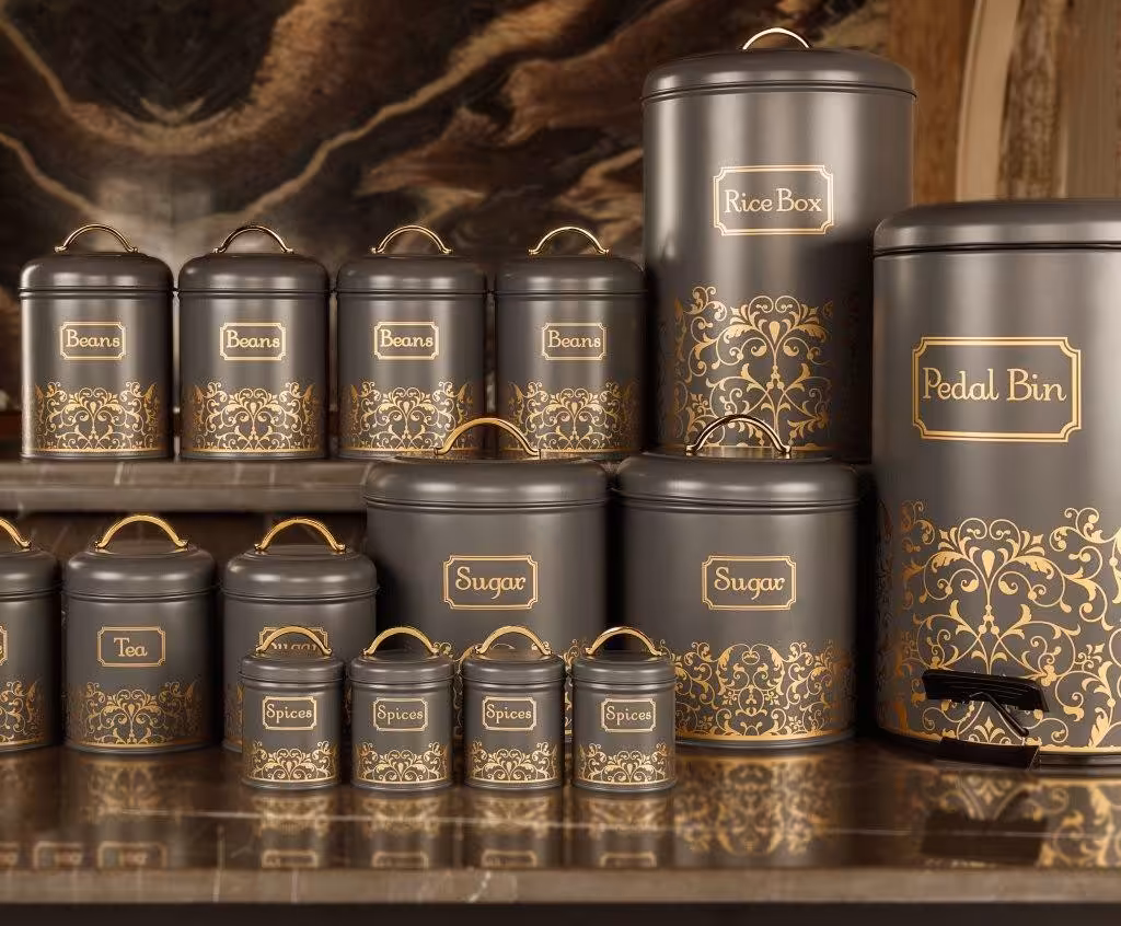 سرویس آشپزخانه 15 پارچه بی.وی.کی کد 7395